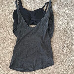 lululemon athletica Black Tank Top